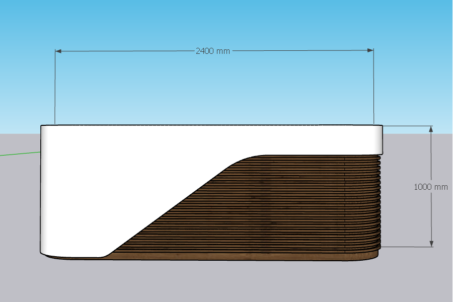 Bản vẽ chi tiết quầy QLT080