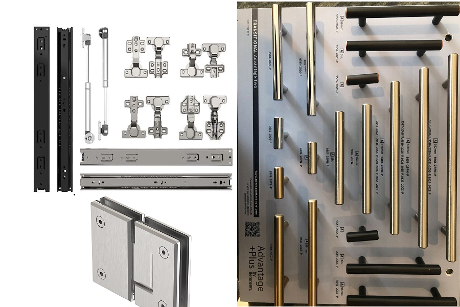 Phụ kiện cao cấp chính hãng được trang bị cho tủ