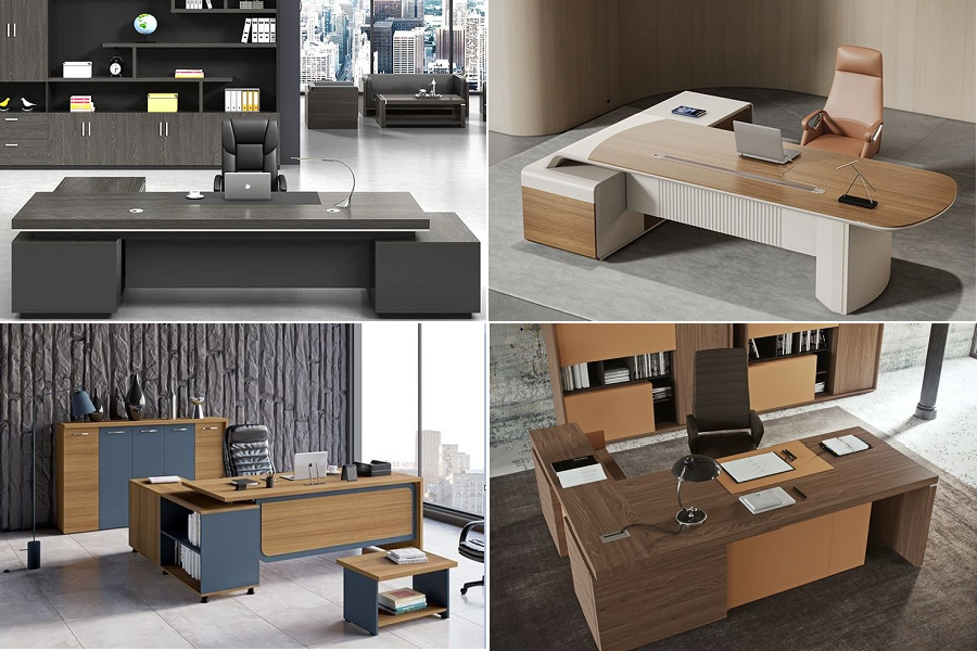 Các lựa chọn phổ biến cho bàn giám đốc hiện nay