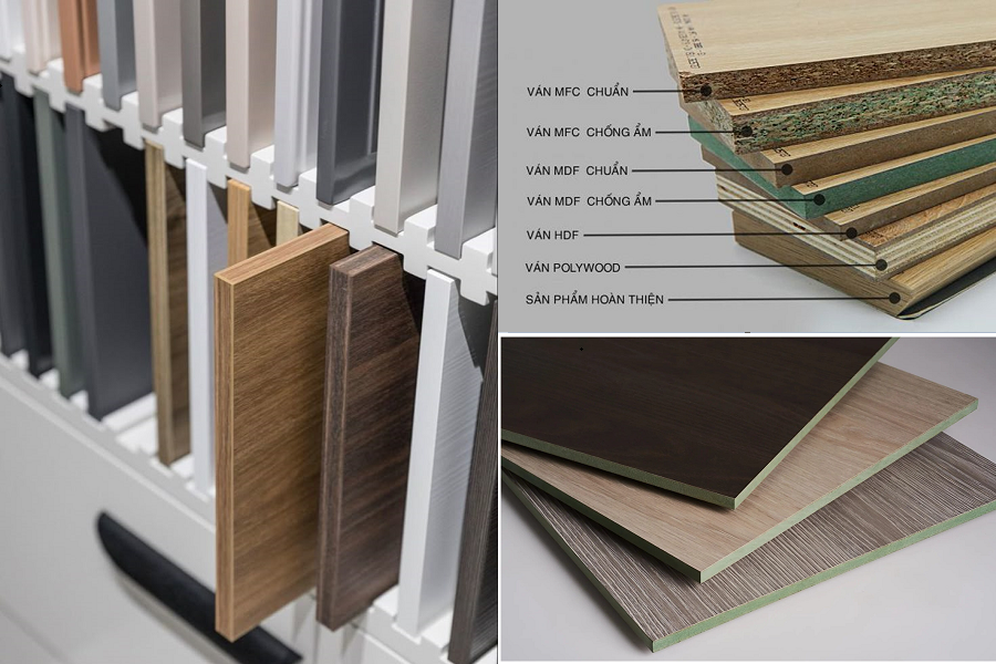 Chất liệu MDF lỏi xanh bền bỉ