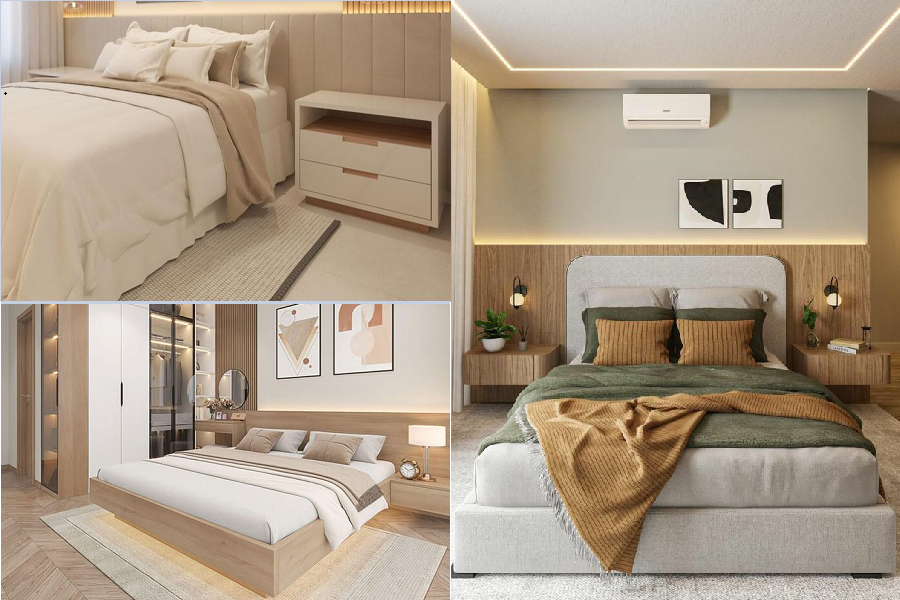 Thiết kế và thi công giường ngủ giá rẻ theo yêu cầu