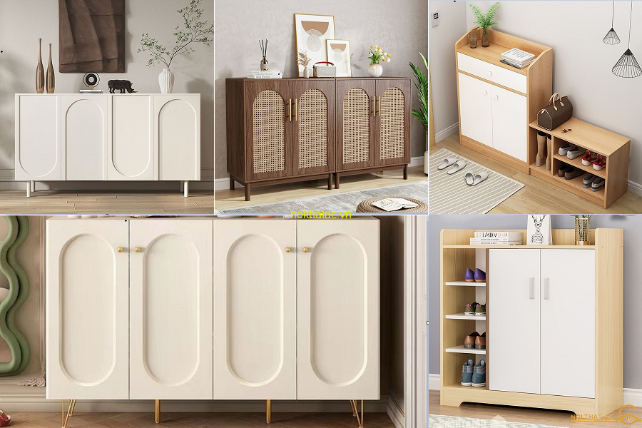 Thiết kế và thi công tủ giày tại TP.HCM