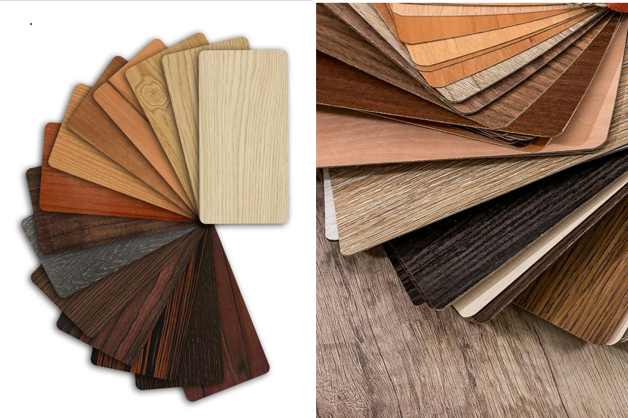 Chất liệu MDF đa dạng màu sắc