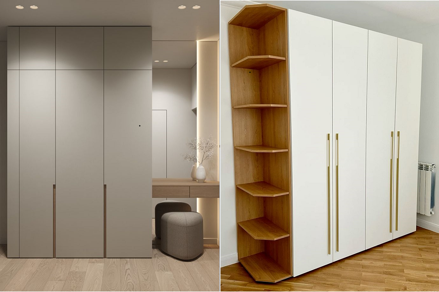 Tủ quần áo chất liệu MDF lỏi xanh giá rẻ tại TPHCM