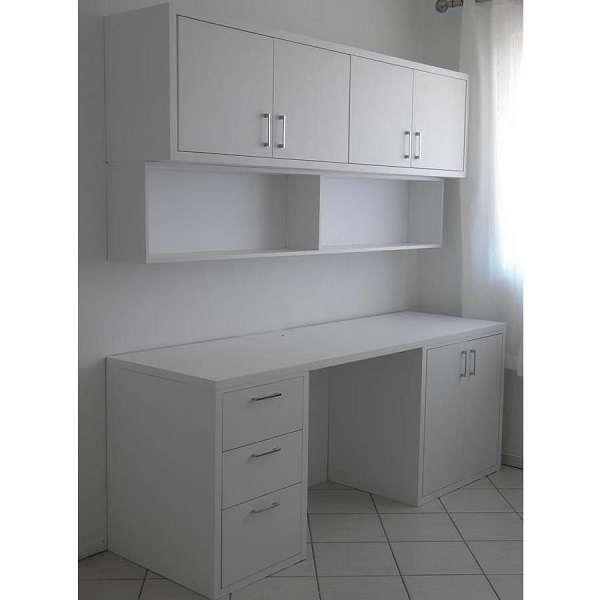 Bàn làm việc kèm kệ 1m8 BLV014