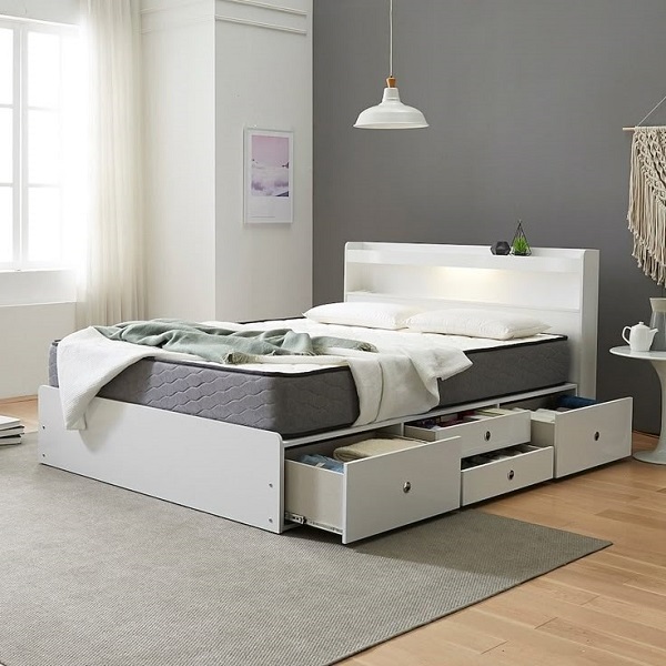 Giường ngủ MDF 1m6 x 2m giá rẻ GN008