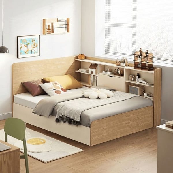 Giường ngủ 1m2 x 2m giá rẻ GN013