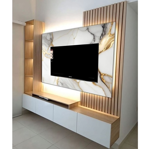 Kệ TV vân đá KTV021