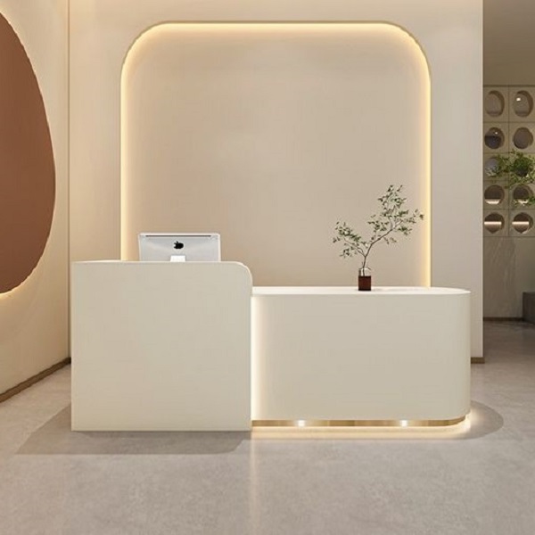 Quầy lễ tân 1m8 cao cấp QLT066
