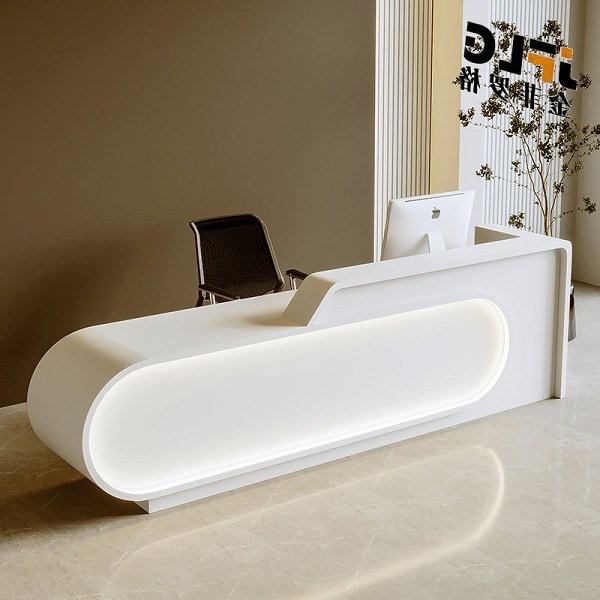 Quầy lễ tân 2m cao cấp QLT072