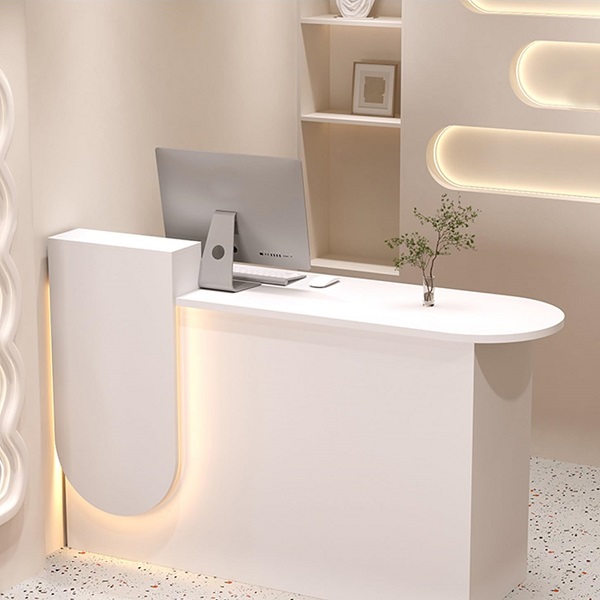 Quầy lễ tân mini giá rẻ QLT034