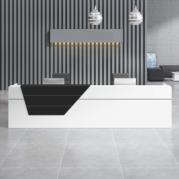 Quầy lễ tân văn phòng 2m4 QLT010