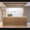 Quầy lễ tân văn phòng 2m4 QLT035
