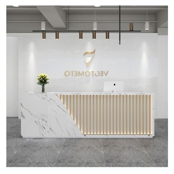 Quầy spa răng miệng vân đá QS009
