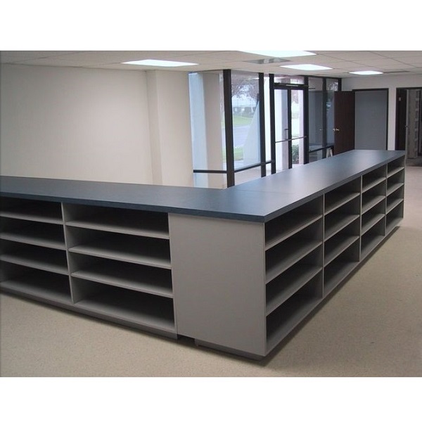 Quầy thu ngân chữ L 1m8 x 2m4 QTN003