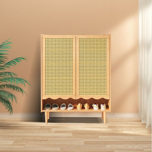 Tủ giày cánh mây 80cm x 1m TG016