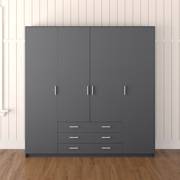Tủ quần áo 1m8 x 1m8 TQA024