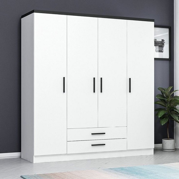 Tủ quần áo 2m x 2m TQA003