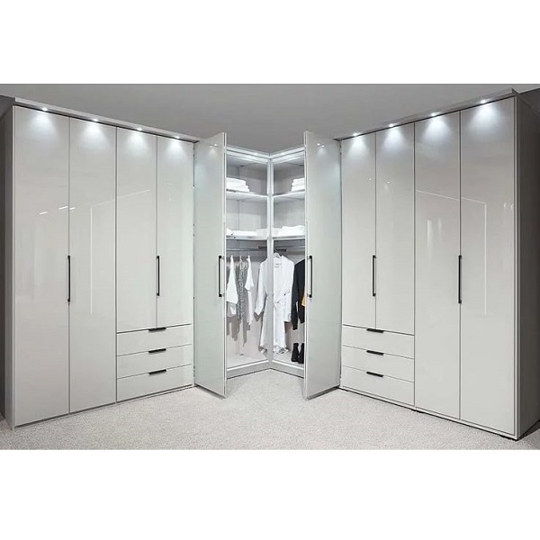 Tủ quần áo chữ L cao cấp TQA021