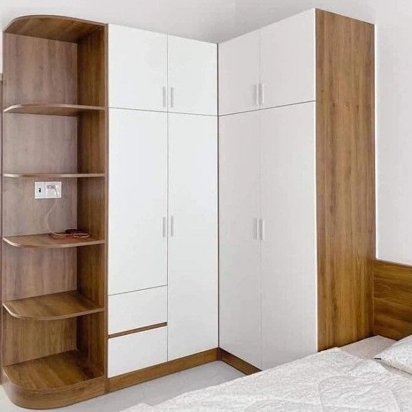 Tủ quần áo góc L TQA019