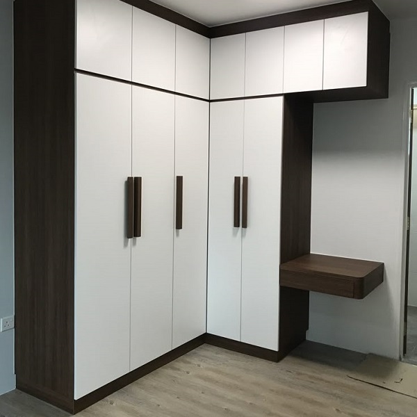 Tủ quần áo góc L giá rẻ TQA040