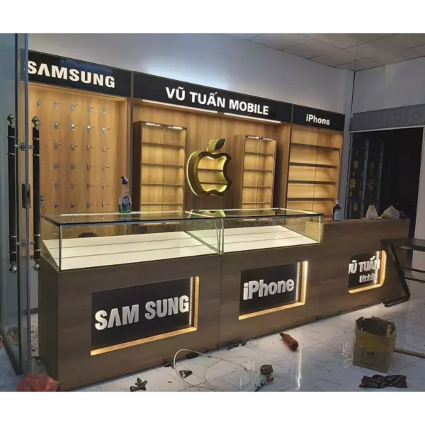 Tủ trưng bày điện thoại 1m2 TTB059