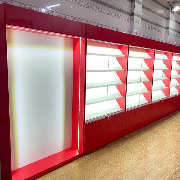 Tủ trưng bày điện thoại đứng giá rẻ TTB065