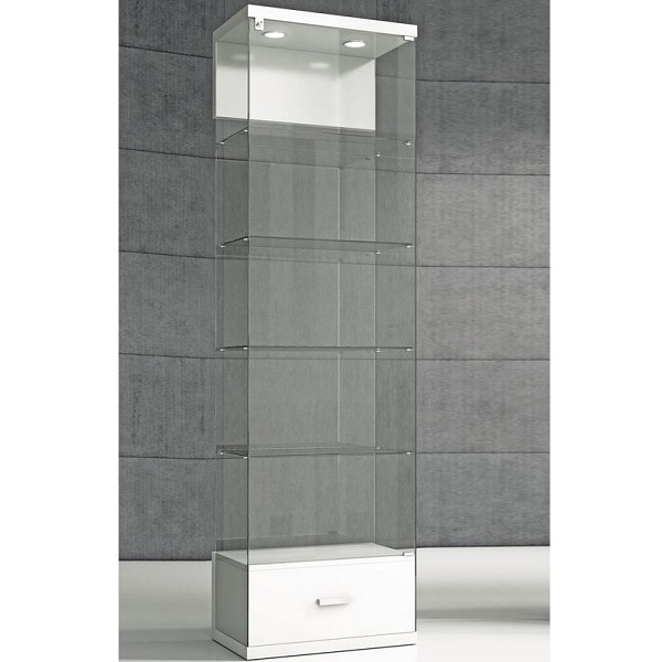 Tủ trưng bày kính cường lực 40cm x2m TTB045