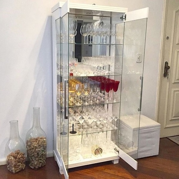 Tủ trưng bày kính cường lực 80cm x 1m8 TTB037