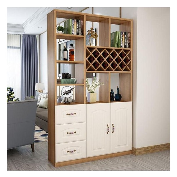 Tủ vách ngăn phòng khách 1m2 x 2m4 TPK008