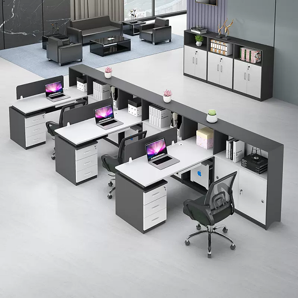 Bàn làm việc 1m2 kèm tủ hồ sơ giá rẻ BLV052