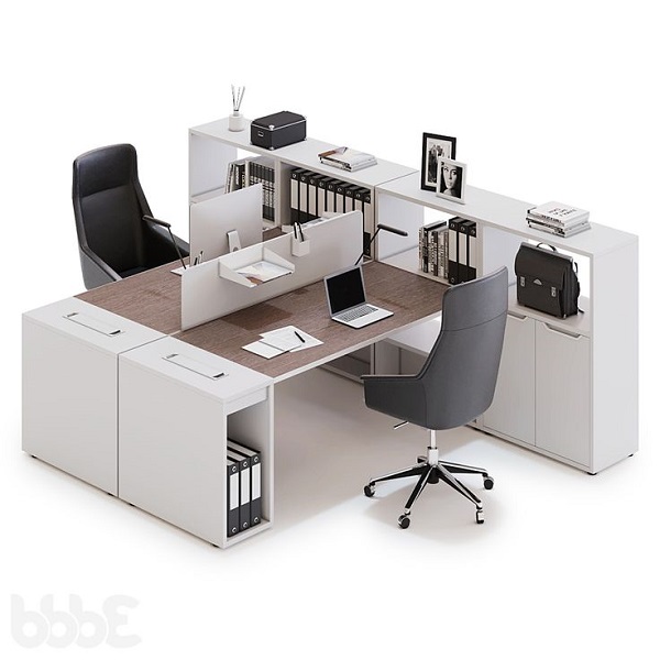 Bàn làm việc cụm 2 BLV064