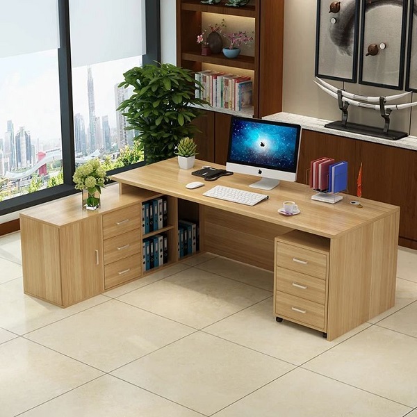 Bàn làm việc trưởng phòng BLV035