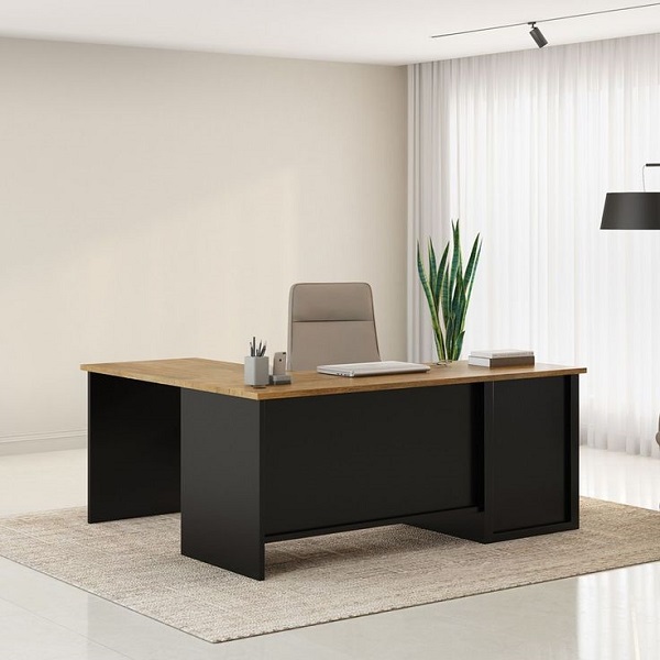 Bàn làm việc trưởng phòng BLV070