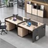 Bàn làm việc văn phòng cụm 4 BLV040