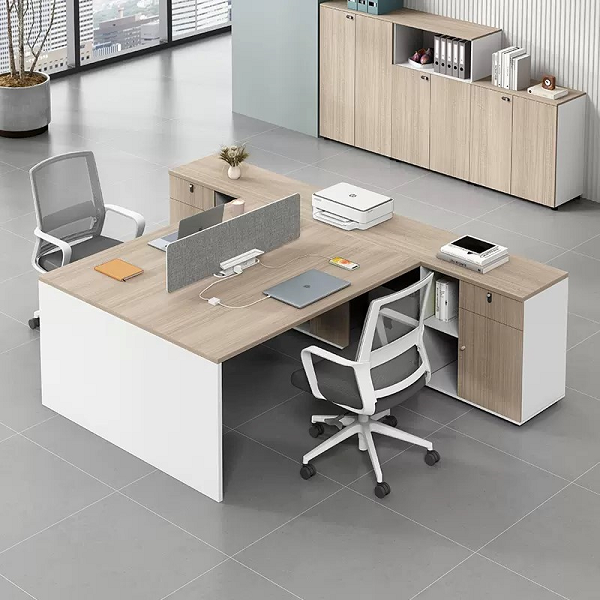 Bàn văn phòng cụm 2 giá rẻ BLV049