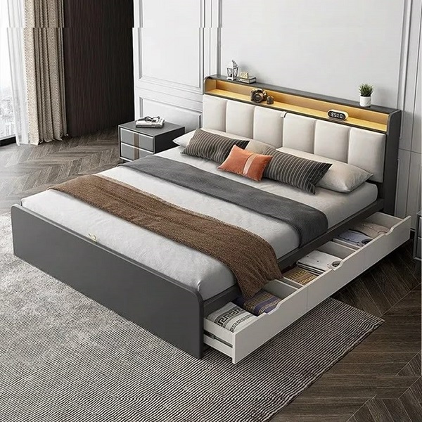 Giường ngủ 1m6 x 2m giá rẻ GN051