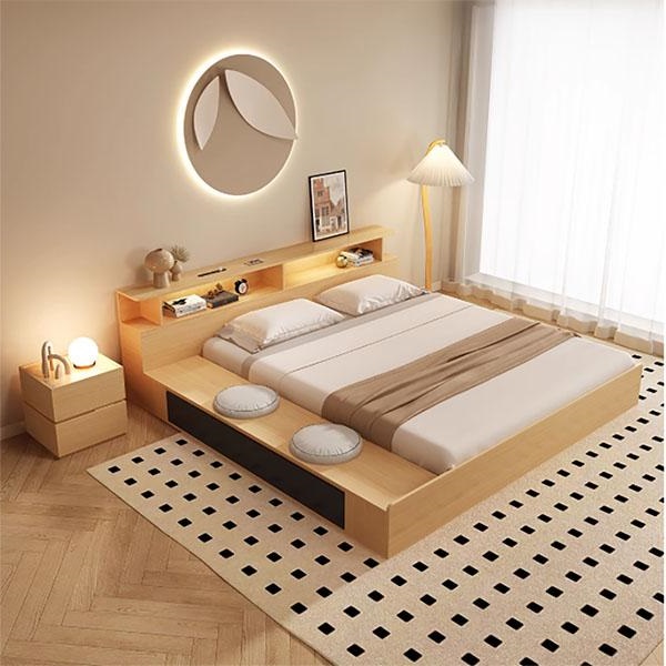 Giường ngủ 1m8 x 2m hiện đại GN034