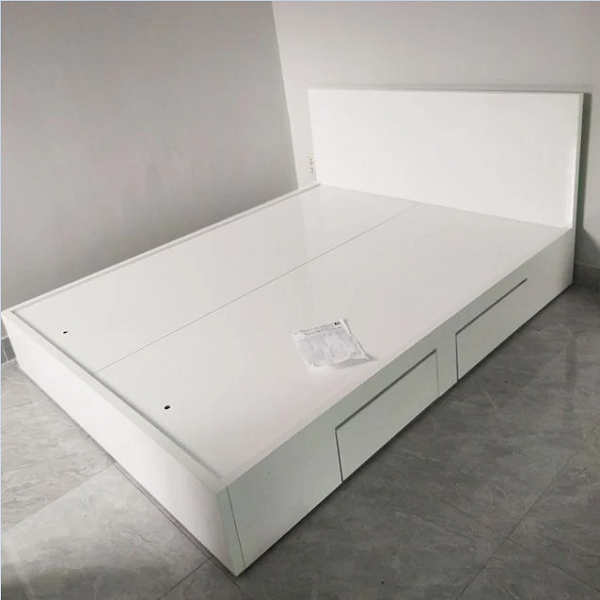 Giường ngủ MDF hiện đại giá rẻ GN036