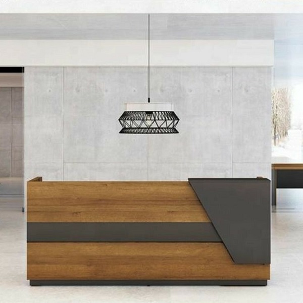 Quầy lễ tân spa 2m giá rẻ QS034