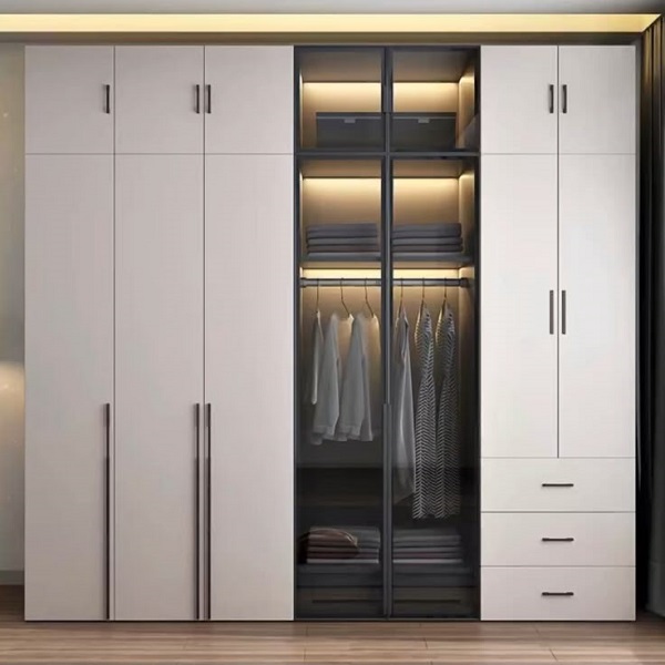Tủ quần áo 2m6 x 2m6 TQA071