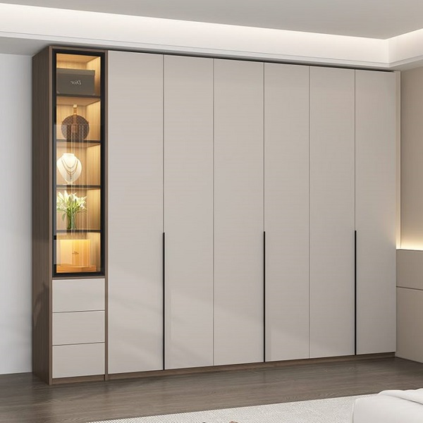 Tủ quần áo 3m x 2m4 giá rẻ TQA069