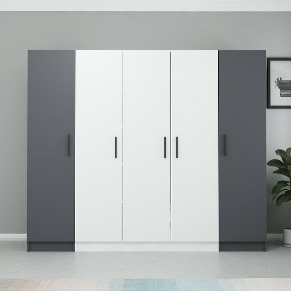 Tủ quần áo 5 cánh 2m x 2m TQA060