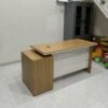 Bàn giám đốc 1m6 vân gỗ trắng BGD063