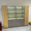 Tủ hồ sơ 2m x 2m cánh kính THS055