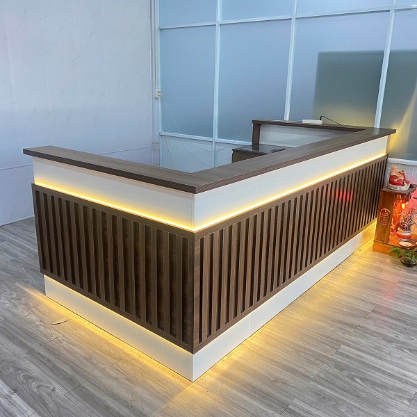 Quầy pha chế chữ U 3m x 1m5 QB087