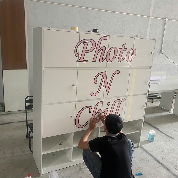 Tủ locker gỗ giá rẻ 1m6 x 1m7 THS081-1