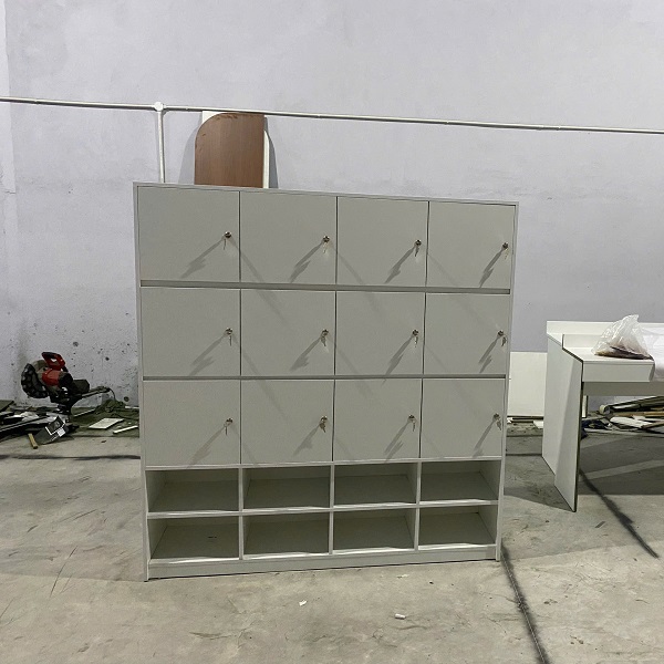 Tủ locker gỗ giá rẻ 1m6 x 1m7 THS081-2