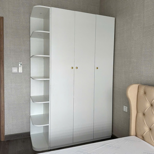Tủ quần áo 1m4 x 2m giá rẻ TQA079