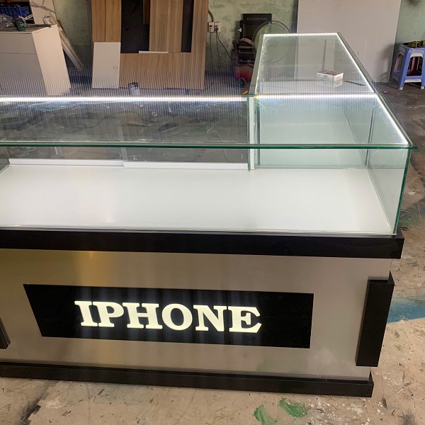 Tủ trưng bày điện thoại chữ L TTB122-1